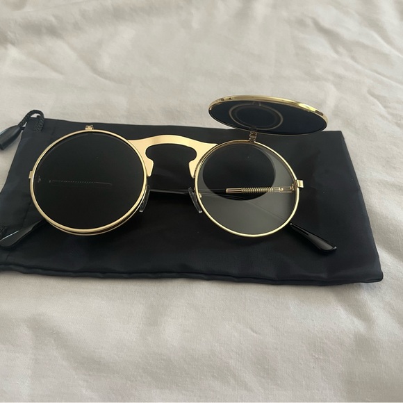 Metal steampunk glasses - Picture 4 of 9